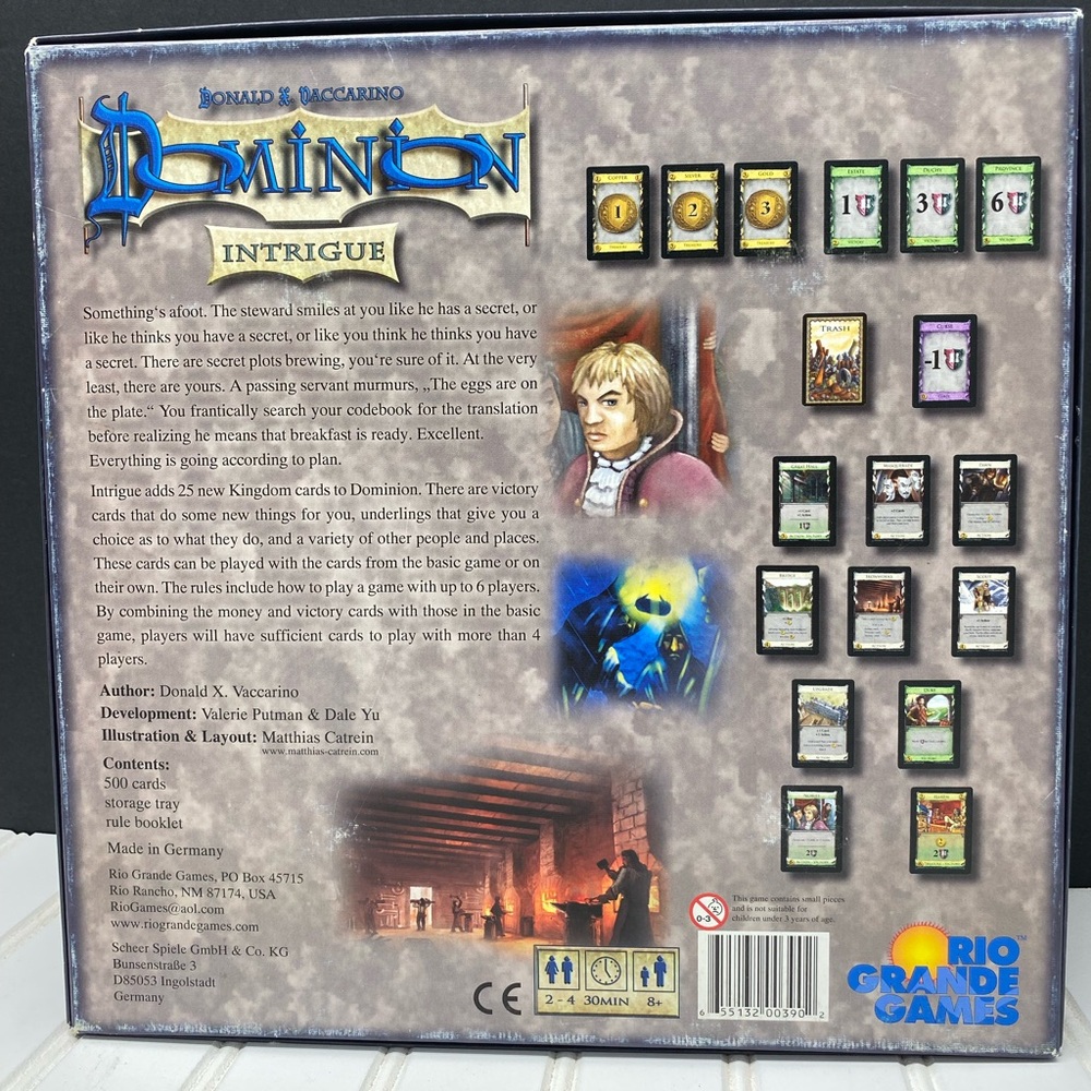 Dominion Intrigue Expansion Card Game - Picture 5 of 16